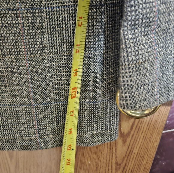 Stafford Tweed Men’s 2 Button Blazer Jacket Size 40R Tailored In The U.S! - Picture 8 of 10